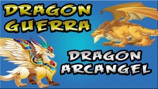 DRAGON ARCANGEL Y DRAGON BELICO - DRAGON CITY