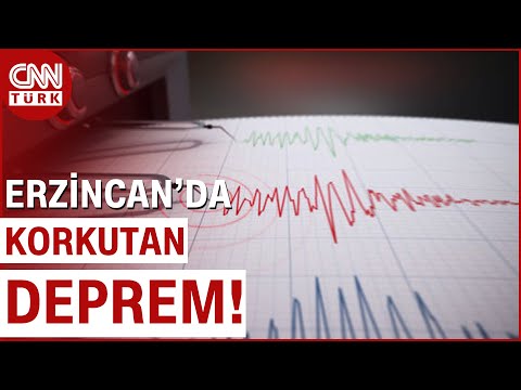 SON DAKİKA! 🚨 | Erzincan'da Korkutan Deprem! 4,1 Büyüklüğünde... #Haber