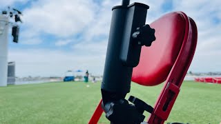 Umbrella Holder for Golf Trolley, Beach Chair, Stroller, or Wheelchair | HEAVY DUTY!