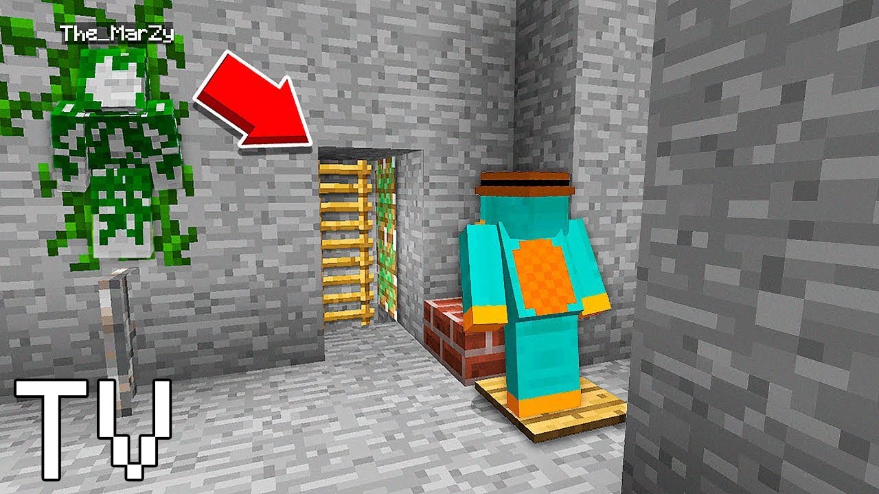 SIGO a un HACKER 😱 hasta su BASE SECRETA de MINECRAFT