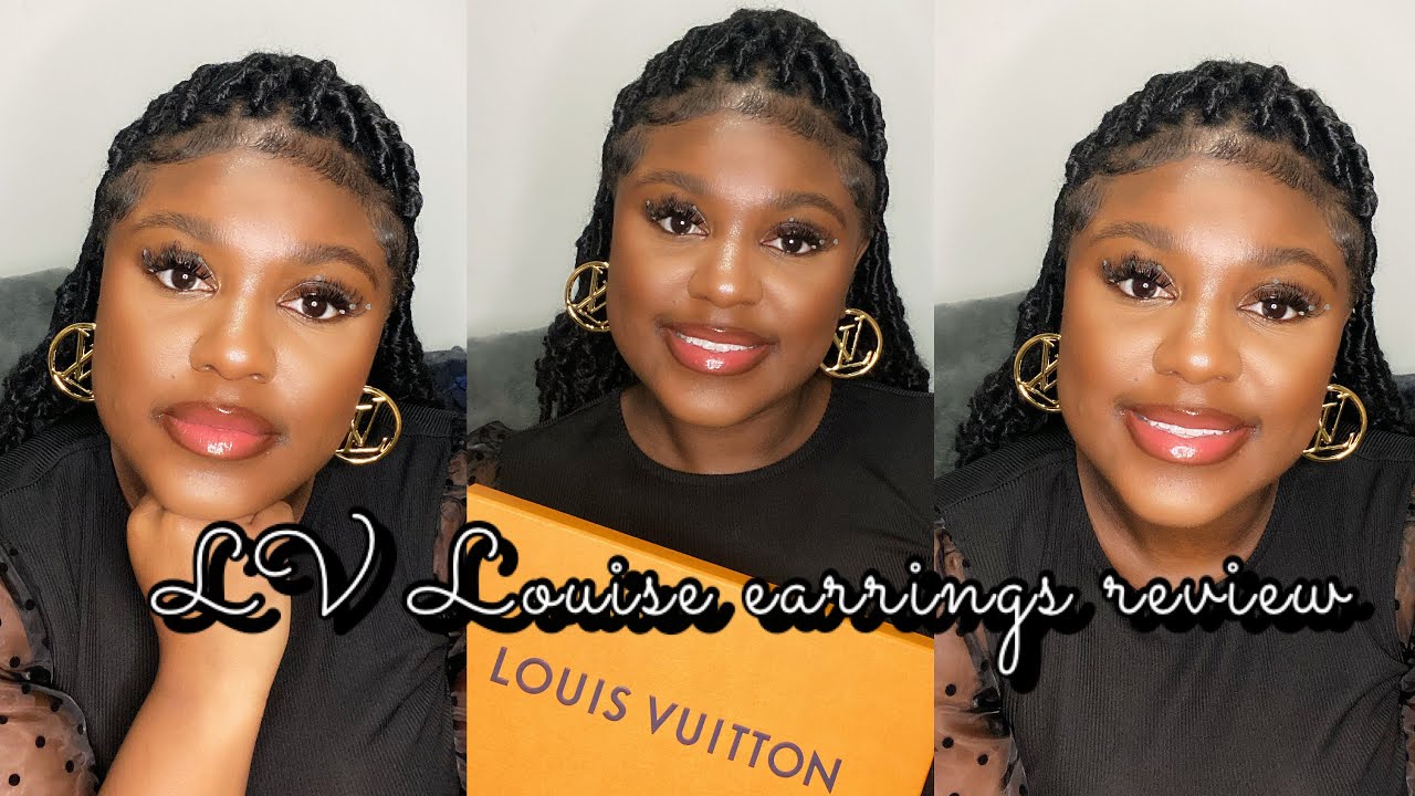 LOUIS VUITTON LOUISE EARRINGS (SMALL) REVIEW