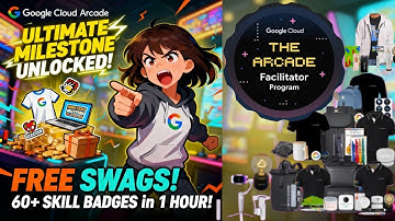 Unlock the Google Cloud Arcade Ultimate Milestone in 60 Minutes  Win Free Swags & Goodies  #qwiklabs