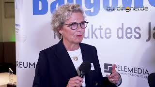 Baugewerbe Produkte des Jahres 2026 - Petra Frye-Weber im Interview