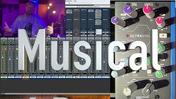 SSL ULTRAVIOLET EQ SOUND DEMO