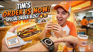 Today I'll Be Eating a Whataburger Jr Special Tim Order