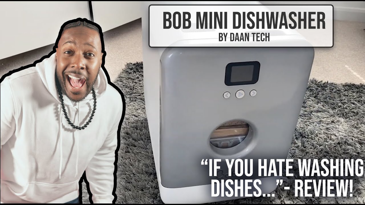 Discover Bob the mini dishwasher - Throw in the sponge, get Bob !