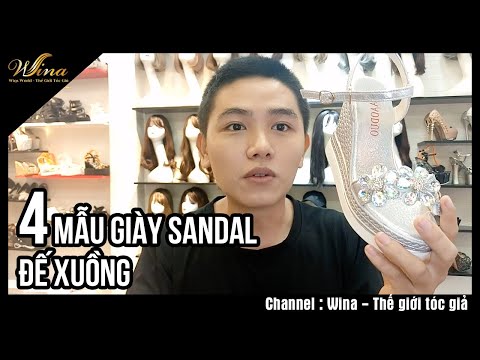 4 Mẫu Giày Sandal Đế Xuồng Siêu Đẹp, Tôn Dáng