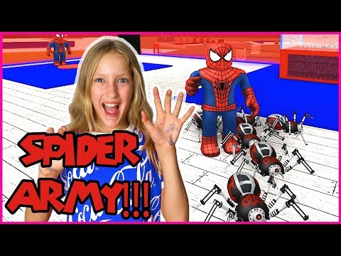Creating My SPIDER ARMY!