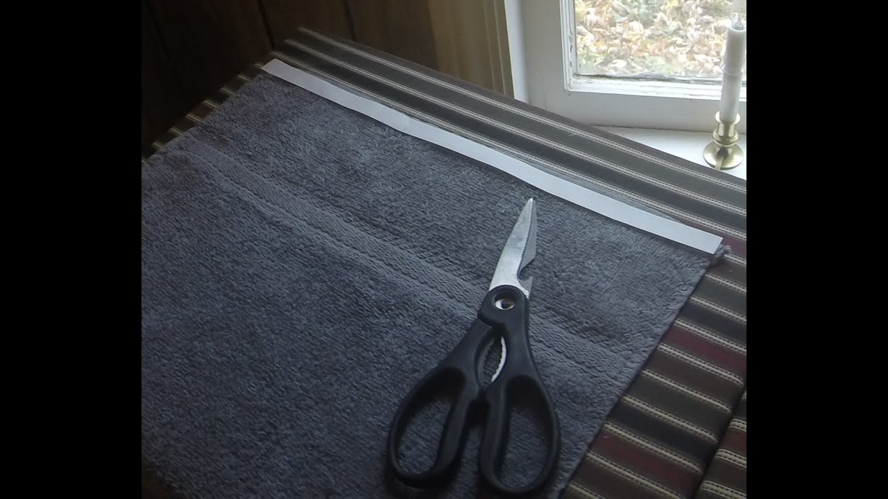 Easy No Sew Bathroom Curtains You