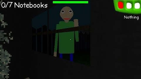 Something’s wrong with Baldi... [Baldi