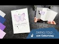 🦋  Swing Fold Card mit Butterfly Brilliance - Fabelhafte Falter von Stampin’ Up!