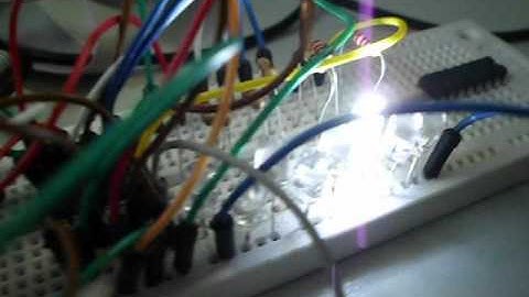 USI on Attiny45 and 74HC595