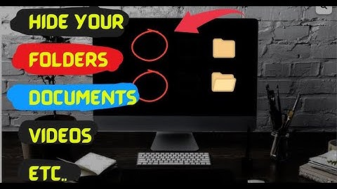 How to Hide Any File or Folder on Windows PC (Easy & Fast!)