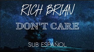 Rich Brian • Don't Care ❌ ( SUB ESPAÑOL) ❌