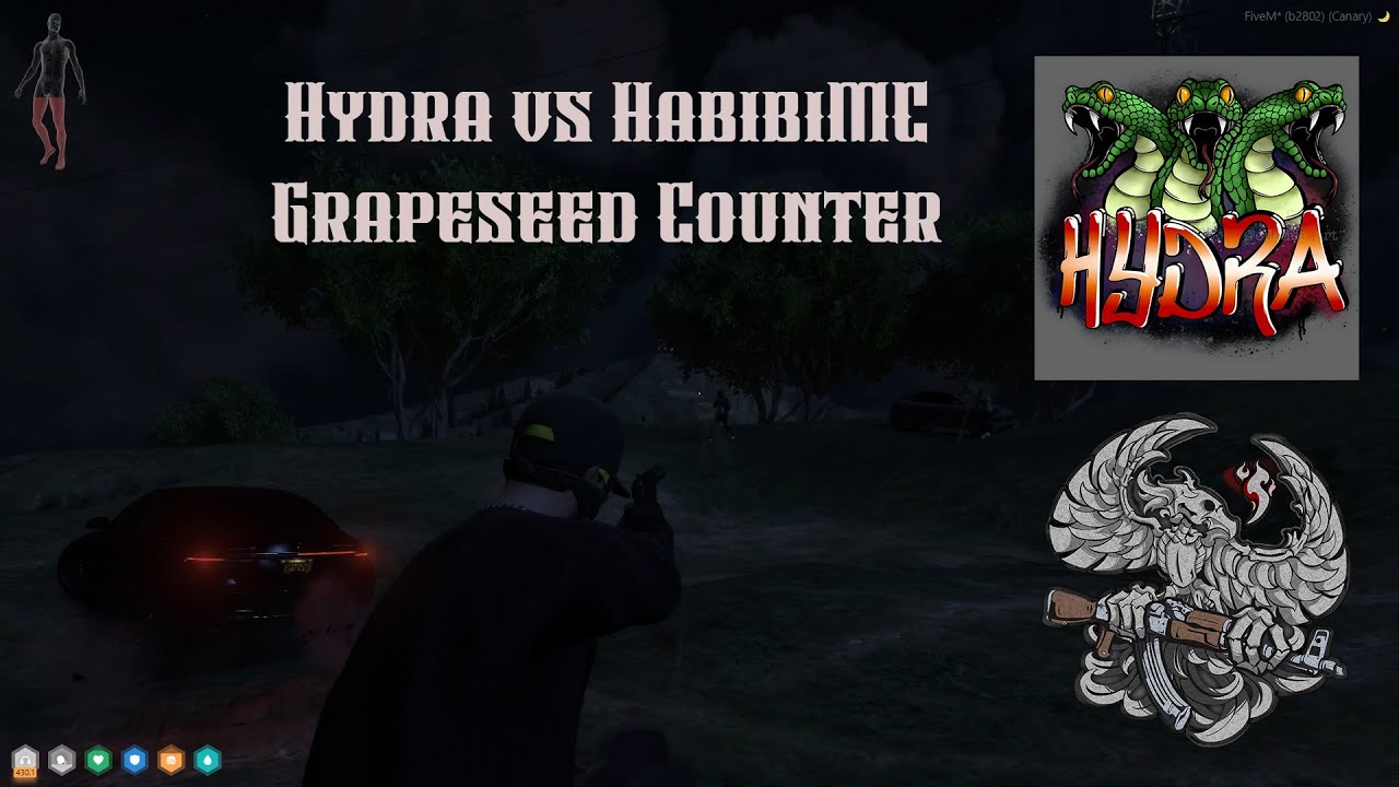 Hydra vs HabibiMC in Grapeseed | Multi Pov | NoPixel RP