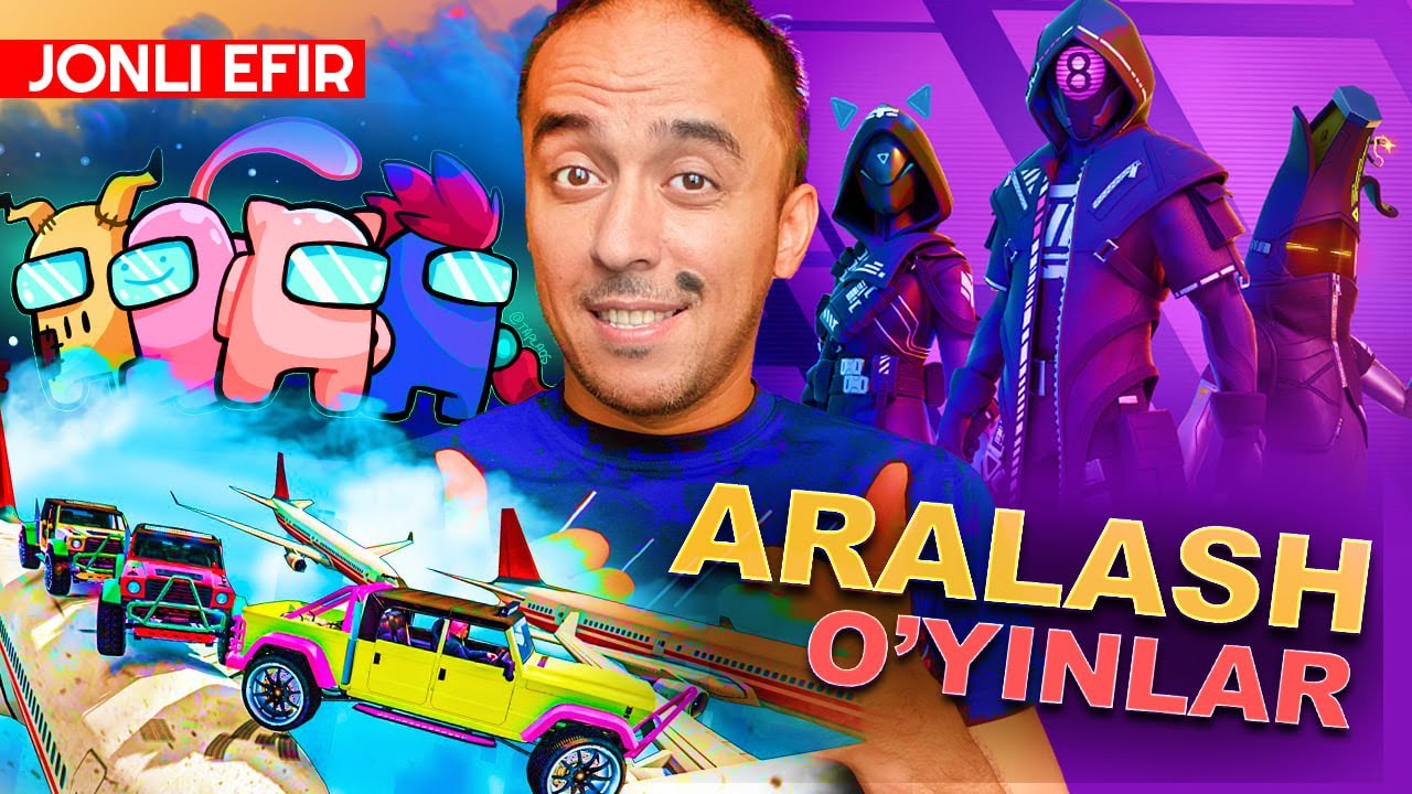 JONLI EFIR - ARALASH O'YINLAR | KHIVA GAME (OG'A RTX)