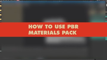 How to use PBR Materials Pack for Blender — Instruction