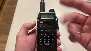 BAOFENG UNLOCK FOR ALL FRS GMRS FREQUENCIES (new baofengs come locked to RX only) S18E14