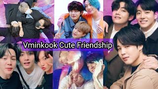 Vminkook Cute Friendship 💜 | bts | bts v | jk | jimin  | bts love each other