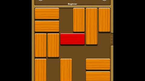 Unblock me free solutions beginner level 40 ( android and ios app solutions all levels )