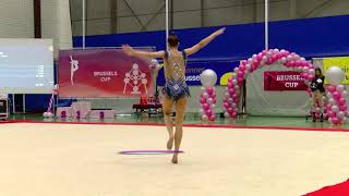 Jurate Paula Romānova, Brussels Cup 2020, Aplis
