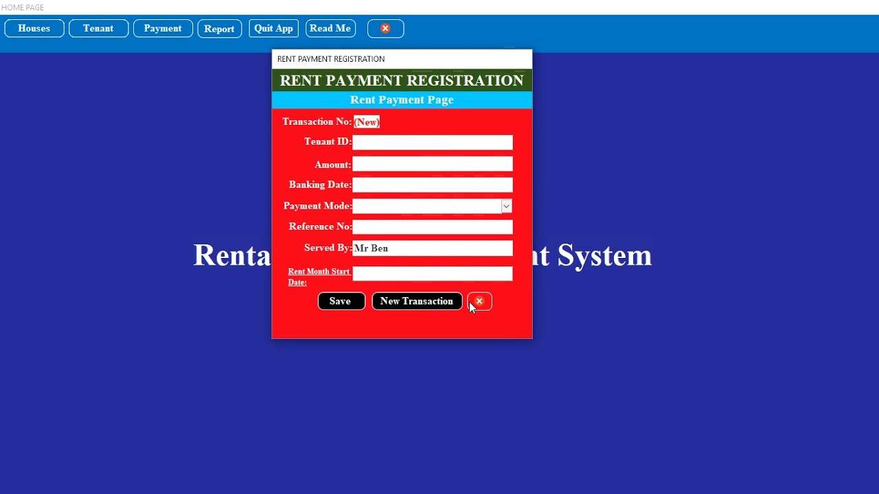 Rental House Management System(sms/call+254714953943)