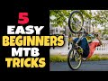 5 EASY BEGINNER MTB TRICKS | Infinity Riderzz Kolkata