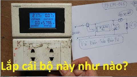 Cách lắp cái này của Kênh Vũ Kiên-Sửa Điện Tử (PZEM-061)