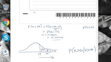 S1 Edexcel International Jan 2016  Part 3 qu 5, 6