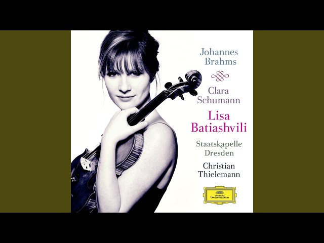 Schumann (Clara) - Romance n°1 pour violon et piano : Lisa Batiashvili / Alice-Sara Ott