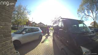 Stupid dpd delivery driver destroyed freezer