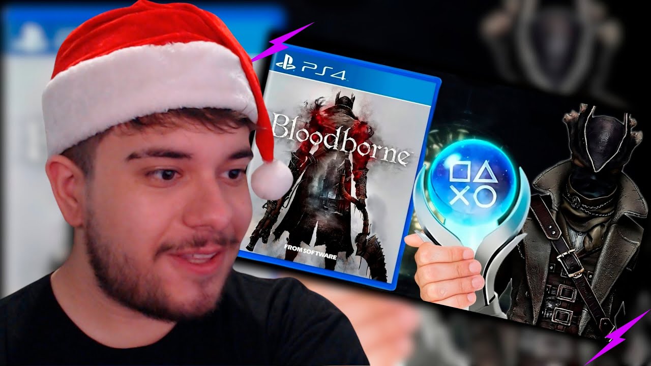 O MALUCO PLATINOU BLOODBORNE COMO SE FOSSE NADA KKKKKKKKKKKKKKKKKK