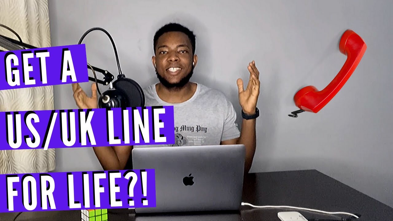 How To Get A US Or UK Number From Any Country For Life YouTube