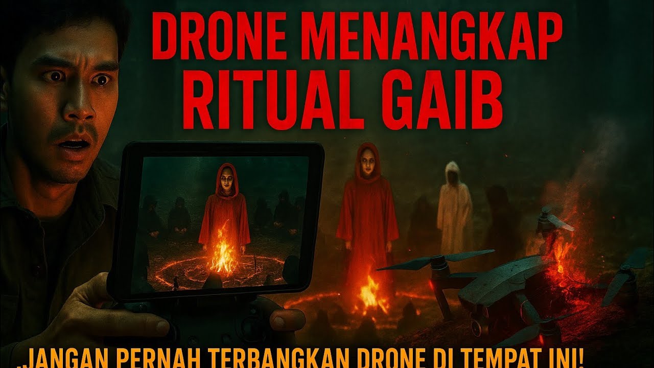 Kisah horor:Kamera Drone Menangkap Ritual Gaib (2022)@Changciment-xl2bs ...