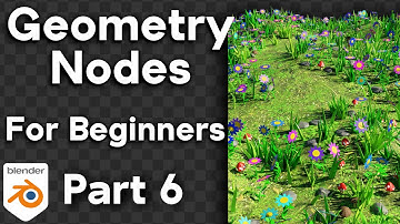 Geometry Nodes for Complete Beginners - Part 6 (Blender Tutorial)