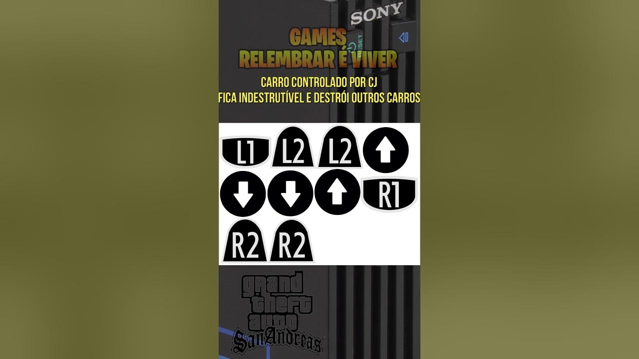 códigos para GTA San Andreas no PS2 