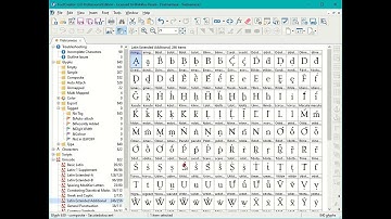 FontCreator 13 Creating Vietnamese Fonts