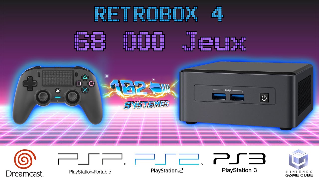 Live Retrogaming - Console Retrobox 4 