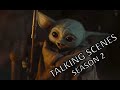 Baby Yoda "Talking" Scenes 🤭 Season 2