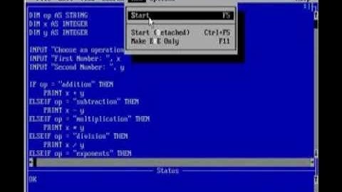 QB64 Tutorial 7 - Simple Calculator