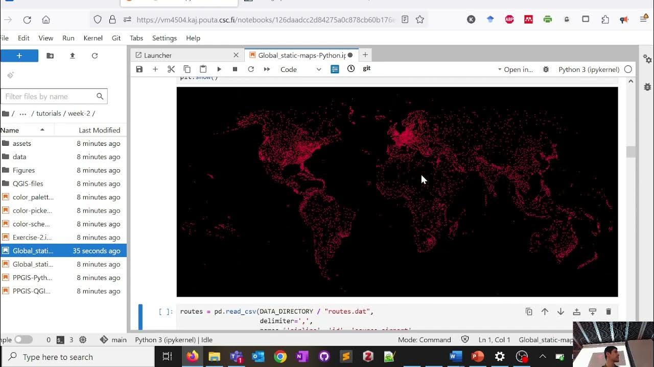 Tutorial 2: Static Global and Local map in Python - YouTube