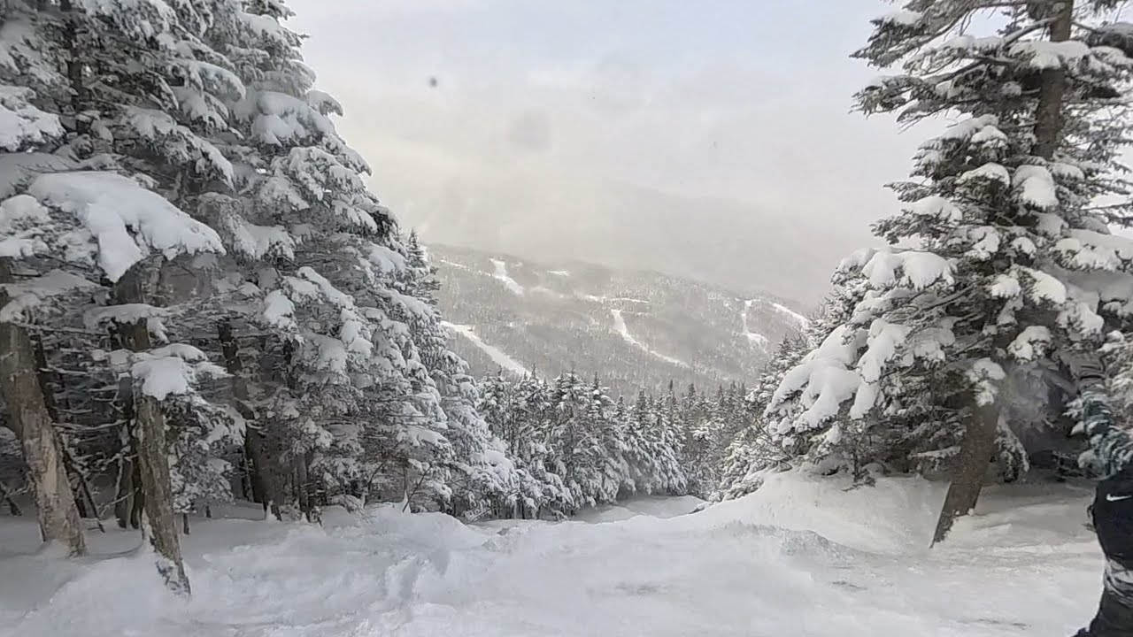 Smugglers Notch - Robins Run to Lower Black Hole 