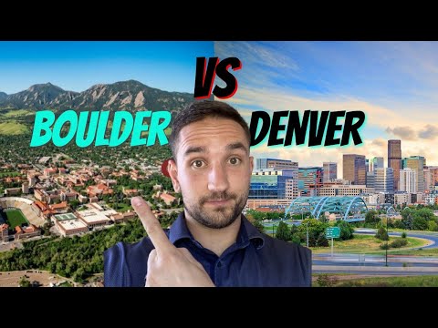 Video: Unde este boulder Colorado în raport cu Denver?