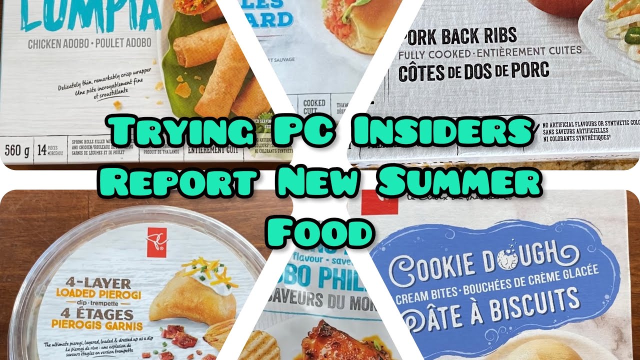 Trying the PC Insiders Report Summer Edition New Food Products! YouTube Trying the PC Insiders Report Summer Edition New Food Products! YouTube