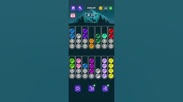 Ball Sort Master Level 527 #ballsortmaster #ballsortmastersolution #puzzlegame #gaming #games