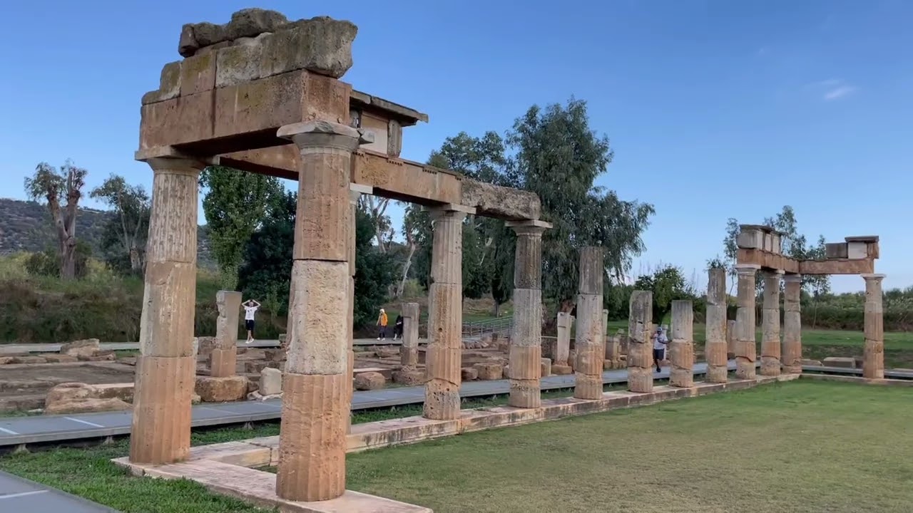 The Temple of Artemis, Athens, Greece.