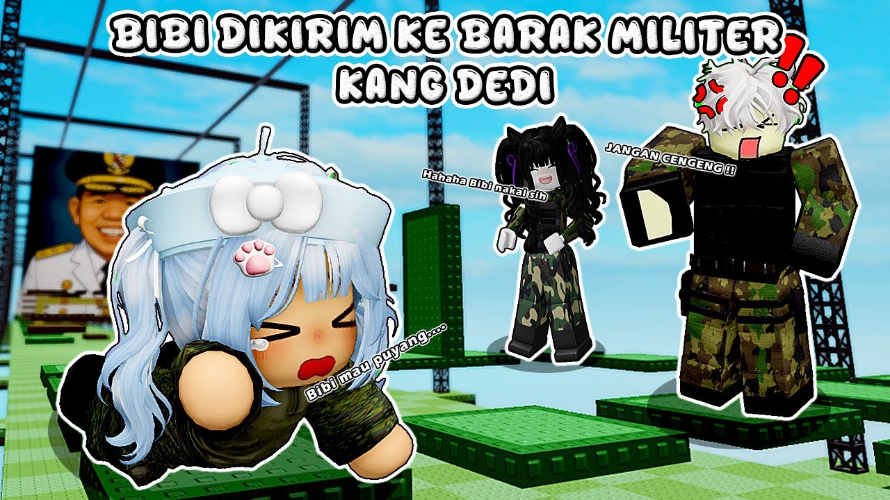 BIBI DIMASUKIN KAK MARBI KE BARAK MILITER KARNA NAKAL