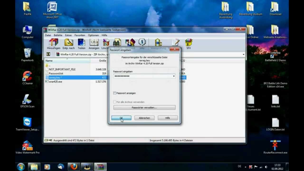 Winrar 4.20 latest version crack free download
