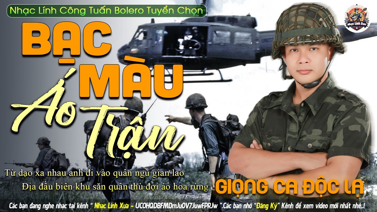 BẠC MÀU ÁO TRẬN ➤ LK NHẠC LÍNH TUYỂN CHỌN Mới Nhất 2024✔️Bolero Hải Ngoại Độc Lạ -CÔNG TUẤN BOLERO