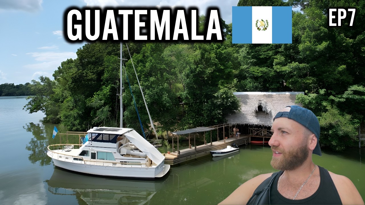 PAR IZ SLOVENIJE POKRENUO TURIZAM USRED LAGUNE 🇬🇹 ŽIVOT NA VODI